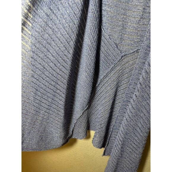 Eileen Fisher knitted artsy layering cardigan cover style top size large - Picture 5 of 8